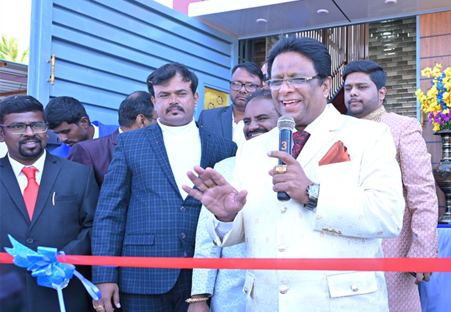 Bro Andrew Richard, Family along with the well-wishers of Grace Ministry inaugurated the Mega Prayer Centre / Church of Grace Ministry at Budigere in Bangalore, Karnataka with grandeur on Sunday, Jan 15th, 2023.